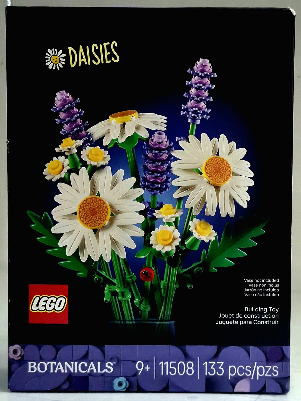 LEGO Botanicals Daisies Set 11508 Flower Building Toy New In Box